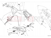 DUCATI 2024 Supersport 950  Plate holder & rear indicators