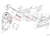 DUCATI 2024 Streetfighter V4 SP2 Rear swingarm (international)