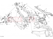 DUCATI 2024 Streetfighter V4 SP2 Rear subframe