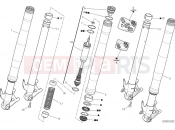 DUCATI Streetfighter V4 Front fork
