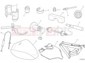 DUCATI Streetfighter V4 Workshop service tools (frame)