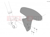 DUCATI Streetfighter V4 Front mudguard