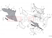 DUCATI Streetfighter V4 Right side fairings