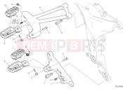 DUCATI 2024 Multistrada V2 S Travel Right footrests