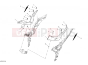 DUCATI 2024 Multistrada V2 S Travel Rear fairings