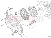 DUCATI 2024 Multistrada V2 S Travel Clutch cover