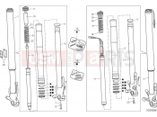 DUCATI 2024 Multistrada V2 S Travel Front fork