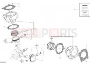 DUCATI 2024 Multistrada V2 S Travel Cylinders & pistons