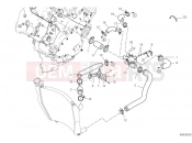 DUCATI Panigale V4 S Cooling circuit