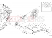 DUCATI Panigale V4 R Front sprocket & chain (Australia)