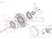 DUCATI Multistrada V4 S Full Front Wheel Spoked