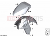 BMW Motorrad BMW 2019 R models R 1250 RT 19 (0J61, 0J63) Front-wheel cover | Front-wheel cover