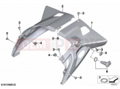 BMW Motorrad BMW 2019 R models R 1250 RT 19 (0J61, 0J63) Rear tail part | Rear tail part