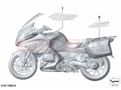 BMW Motorrad BMW 2019 R models R 1250 RT 19 (0J61, 0J63) Stick-on label | Stick-on label