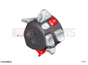 BMW Motorrad BMW 2019 R models R 1250 RT 19 (0J61, 0J63) Multifunction switch left button grey 2 | Multifunction switch left button grey 2