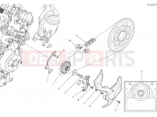 DUCATI Multistrada V4 RS Front sprocket & chain