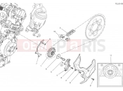 DUCATI 2024 Multistrada V4 S Grand Tour Front sprocket & chain