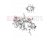 SUZUKI A100 M (1991) 2 - CRANKCASE COVER (A100-4,K,L,M)