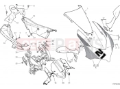 DUCATI 2024 Panigale V2 Troy Bayliss Front fairings