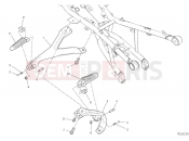 DUCATI 2024 Panigale V2 Troy Bayliss Rear footrests