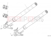 DUCATI 2024 Panigale V2 Troy Bayliss Front fork