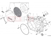 DUCATI 2024 Panigale V2 Troy Bayliss Clutch cover