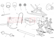 DUCATI 2024 Panigale V2 Troy Bayliss Workshop service tools (frame)