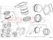 DUCATI 2024 Panigale V2 Troy Bayliss Cylinders & pistons