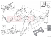 DUCATI 2024 Panigale V2 Troy Bayliss Battery holder