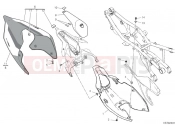 DUCATI 2024 Panigale V2 Troy Bayliss Rear fairings