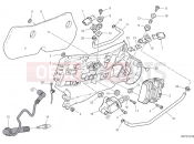 DUCATI 2024 Panigale V2 Troy Bayliss Left side electrical system