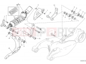 DUCATI 2024 Panigale V2 Troy Bayliss Rear shock absorber