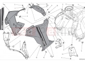DUCATI DesertX Rally Side fairing