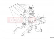 DUCATI DesertX Rally Front brake pump