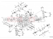 DUCATI DesertX Rally Horizontal cylinder head