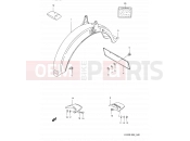 SUZUKI A100 R (1994) 40 - REAR FENDER