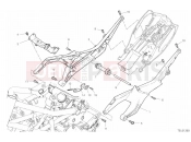 DUCATI Diavel 1260 S REAR FRAME COMP.