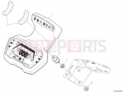 DUCATI Diavel 1260 S INSTRUMENT PANEL