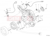 DUCATI Diavel 1260 S GENERATOR COVER