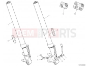 DUCATI Diavel 1260 S FRONT FORK