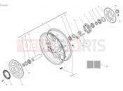 DUCATI Multistrada V4 S Travel Radar Rear wheel 2