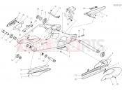 DUCATI Multistrada V4 S Travel Radar Rear swingarm