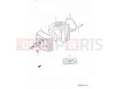 SUZUKI AD50 M (1991) Address 1 - CYLINDER