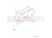 SUZUKI AD50 M (1991) Address 3 - CRANKCASE LEFT COVER