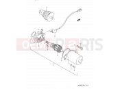 SUZUKI AD50 M (1991) Address 13 - STARTING MOTOR