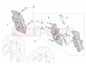 MOTOGUZZI V85 TT Travel Pack (EU) Front brake caliper