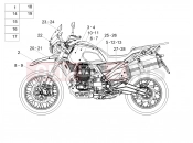 MOTOGUZZI V85 TT 850 (CDN, USA) Decal
