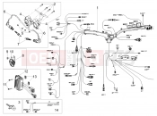 MOTOGUZZI V85 TT 850 (CDN, USA) Front electrical system