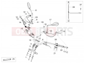 MOTOGUZZI V85 TT 850 (CDN, USA) Handlebar - Controls