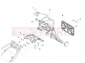 MOTOGUZZI V85 TT 850 (CDN, USA) Rear mudguard